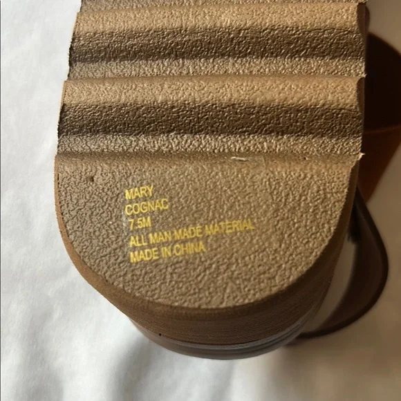 C&C California Brown Strappy Sandals - Picture 2 of 4